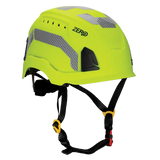 ZERO APEX X2 Vented Helmet- FLURO YELLOW