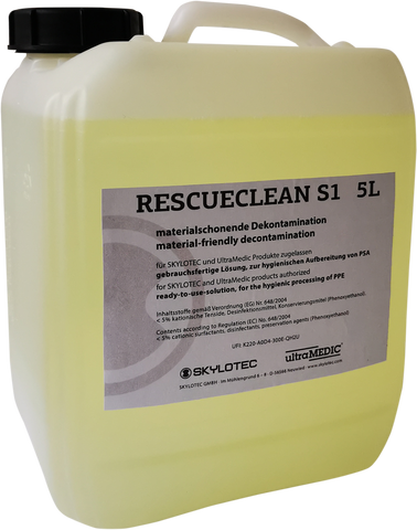 Skylotec RescueClean S1 - Decontamination/Sanitising solution for textile products