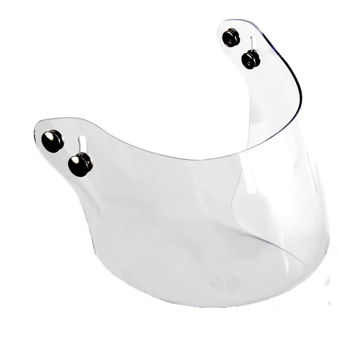 CLEAR HALF-FACE VISOR