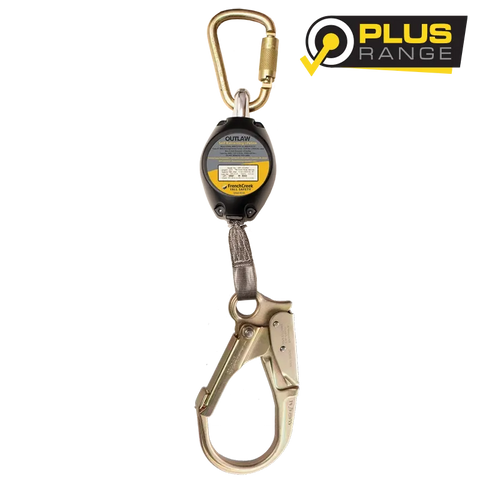 BLOCMAX X1 RETRACTABLE LANYARD WITH SCAFFHOOK