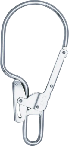 Skylotec FS 92 - 23kN Steel Captive eye double action 85mm gate Scaffold SILVER