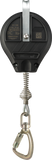 Skylotec HSG HK Plus - 3.0mt Galvanised steel cable with Impact indicating, swivel, steel triple action karabiner, 22mm gate.