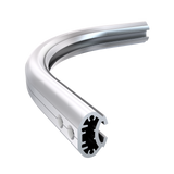 Skylotec  SKYRAIL Rail Section Wall Mount Curved Outer 90°, Aluminium