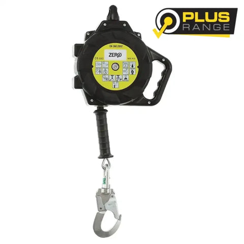 ZERO BLOCMAX1 RETRACTABLE INERTIA REEL - GALVANISED CABLE 6M