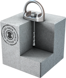 Skylotec D-BOLT- Stainless Steel heavy duty anchor point. Supplied with fixing rod for concrete attachment Single person anchor