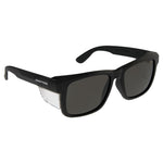 FRONTSIDE Safety Glasses Smoke Lens (BLACK FRAME)