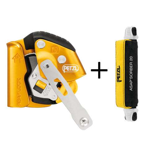 Petzl ASAP LOCK + 20cm ASAP'sorber