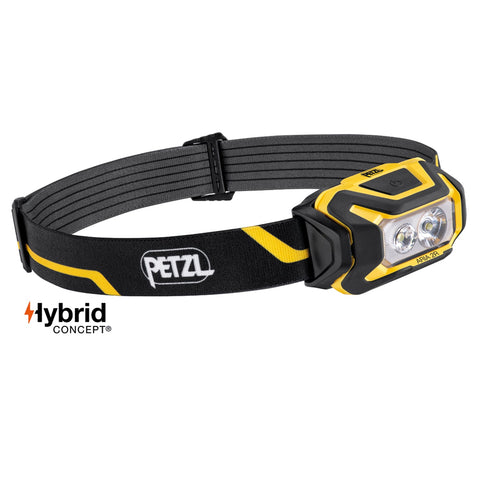 Petzl ARIA 2R Black/Yellow Headlamp