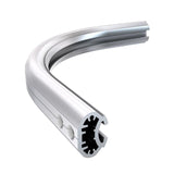 Skylotec  SKYRAIL Rail Section Wall Mount Curved Outer 90°, Aluminium