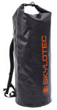 Skylotec Drybag - BLACK Water proof TUBULAR kit bag c/w back pack straps. Holds up to 30kg