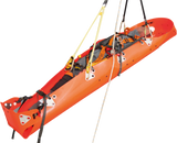 Skylotec ULTRAROLL Stretcher. Soft shell stretcher suitable for horizontal & vertical applications. Provided with 4 retainer belts, 8 padded carry handles & backpack carry bag.