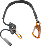 Skylotec  LORY PRO - (Removable) Alloy t/action karabiner on the LORY. Alloy d/action ATTACK hook at rope end & protective sleeve, 2mt