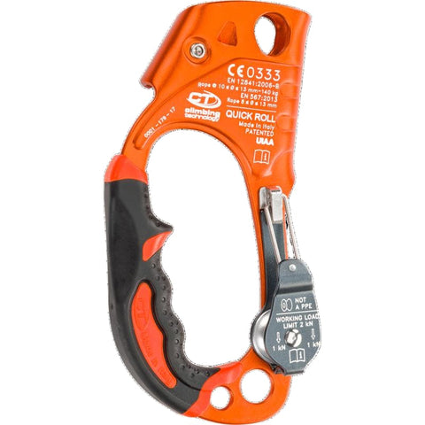 Skylotec DJ QUICK ROLL - RIGHT hand ascender, intergrated pulley
