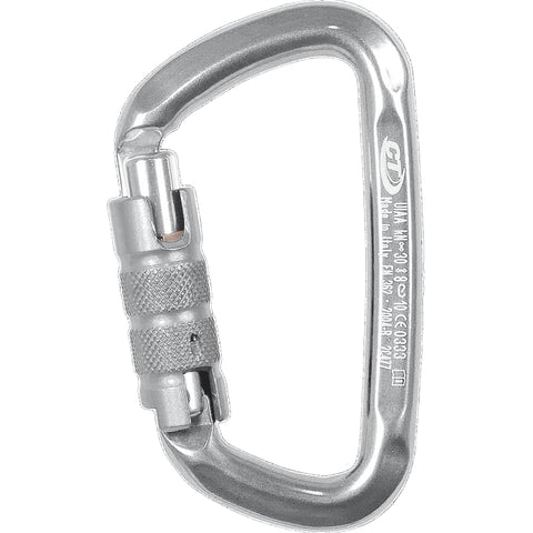 Skylotec  2C47700 XTB D-SHAPE TG SILVER kN 30-8-10 Gate clearance 19mm