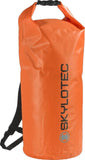 Skylotec Drybag - ORANGE Water proof TUBULAR kit bag c/w back pack straps. Holds up to 25kg