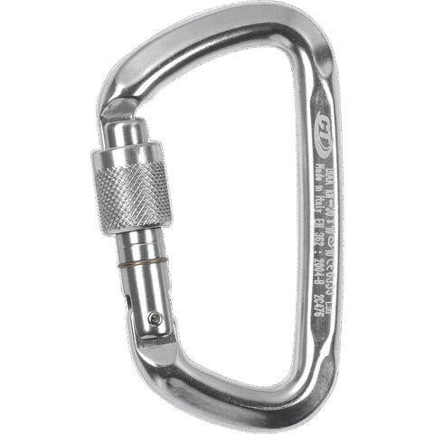 Skylotec  2C47600 XTB D-SHAPE SG SILVER kN 30-10-10 Gate clearance 19mm