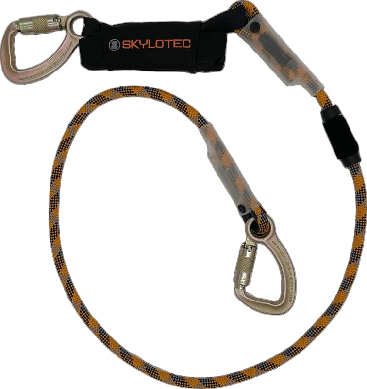 Skylock Rope SKYLOTEC SKYSAFE + Leg Rope Lanyard with Gate T/Action Karabiners ...