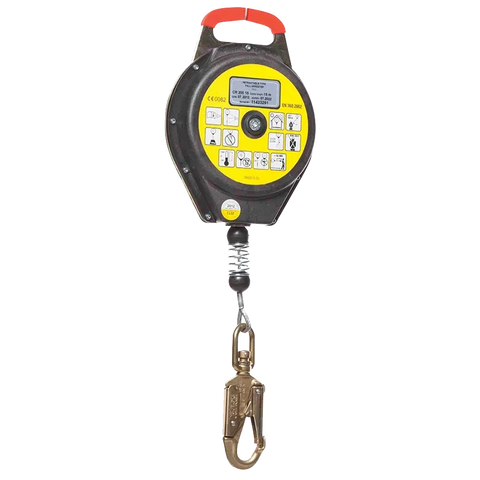 ZERO BLOCKMAXS RETRACTABLE INERTIA REEL - STAINLESS STEEL CABLE - 10M