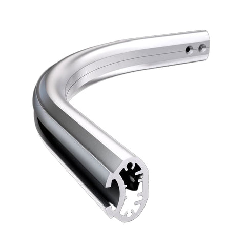 Skylotec  SKYRAIL Rail Section Wall Mount Curved Inner 90°, Aluminium
