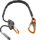 Skylotec  LORY PRO - (Removable) Alloy t/action karabiner on the LORY. Alloy d/action ATTACK hook at rope end & protective sleeve, 1.5mt