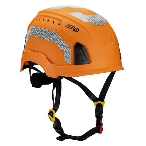 ZERO APEX X2 Vented Helmet - ORANGE [AS/NZS 1801:1997]