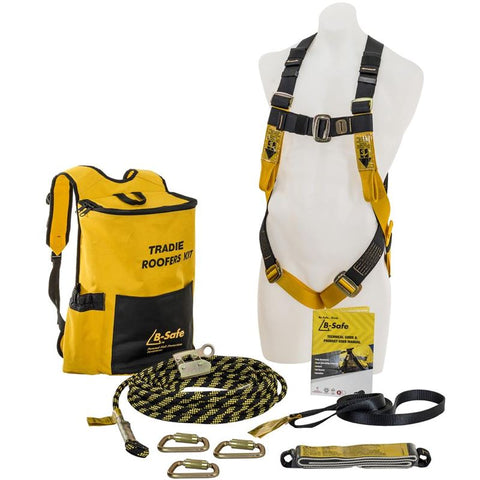B-Safe Tradie Roofers Kit Harness Equipment 
