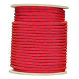 BLUEWATER Assaultline++ 11.2mm Rope - Static Bluewater 50m Red/Bl 