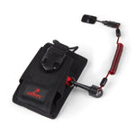 Gripps Adjustable Two-Way Radio Holster With Coil E-Tether And E-Catch Tool Lanyards Gripps ea 