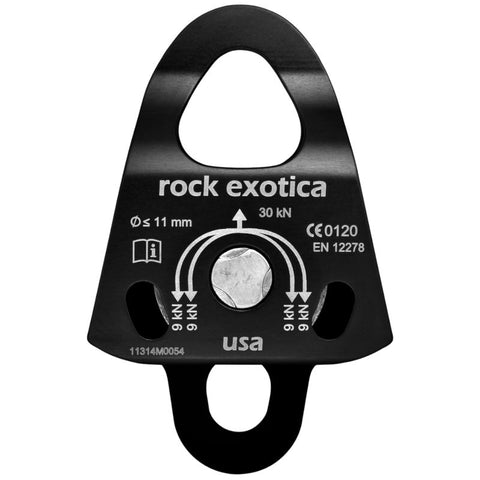Rock Exotica Machined Rescue Pulley Pulleys ROCK EXOTICA Double 